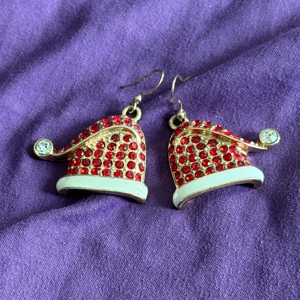 Santa Hat Earrings